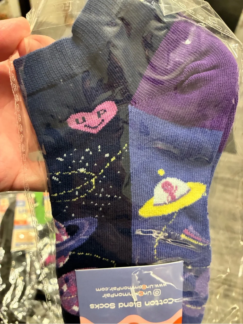 🧦 5-Pair UnCommon Pair Fun Novelty Socks Bundle NWT